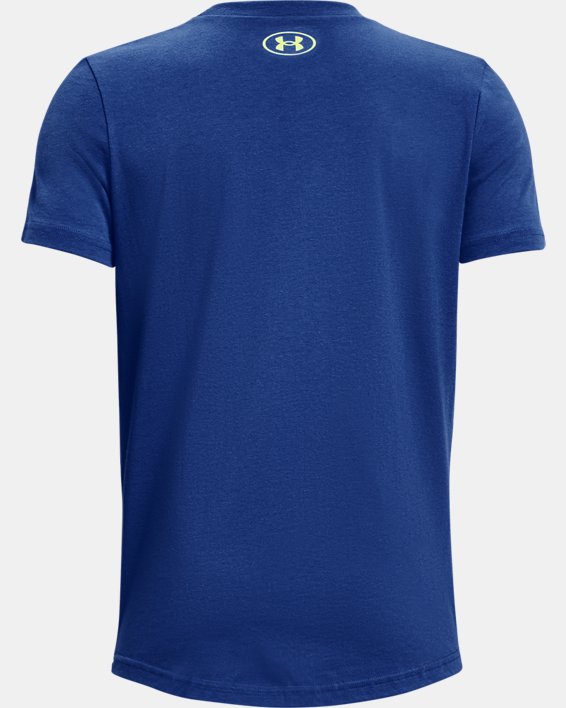 男童UA Summer Pack Lift短袖T恤, Blue, pdpMainDesktop image number 1
